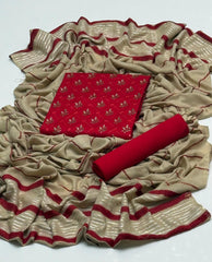 Embroidery Lilen 3 Piece