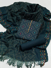 Jaquard Khaadi Khaddar 3 Piece